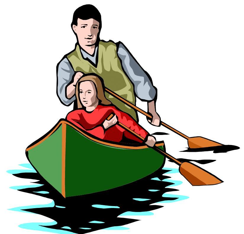 Canoe Trip Clipart Free