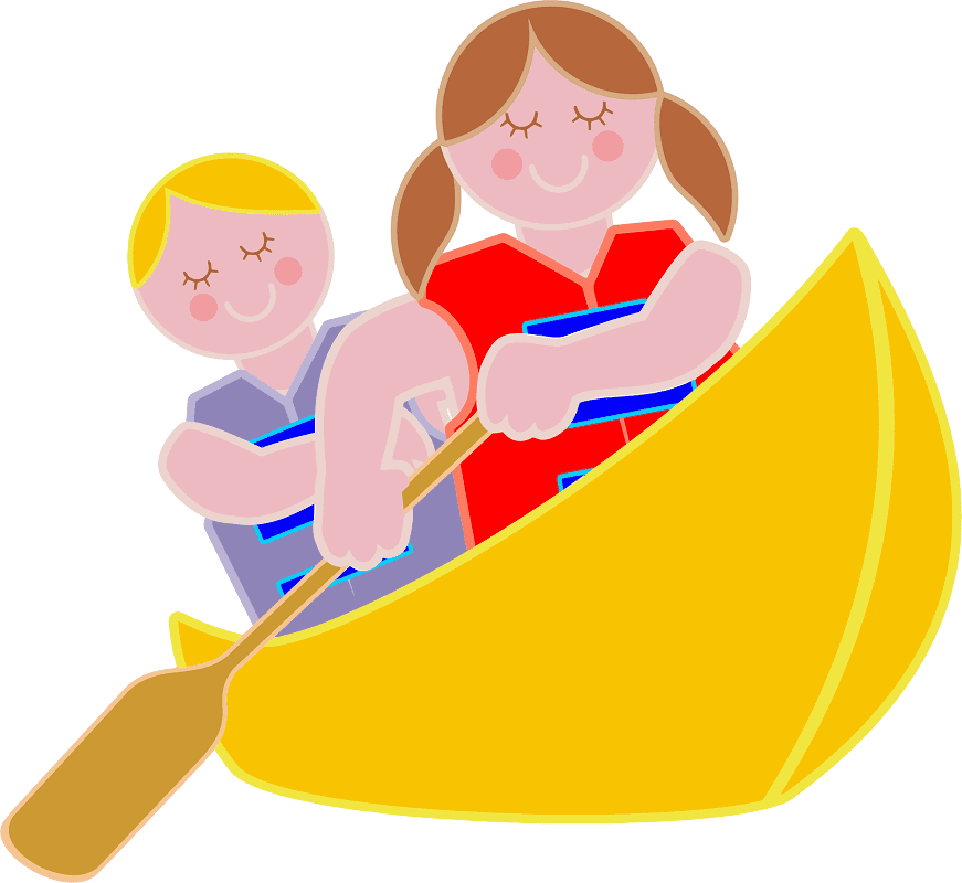 Canoe Trip Clipart Images