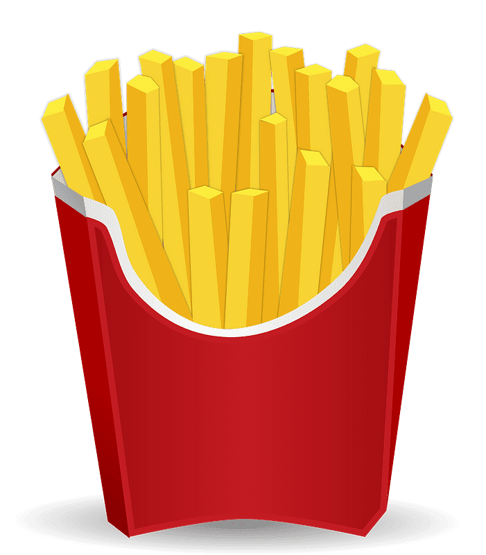 Clipart French Fries Transparent