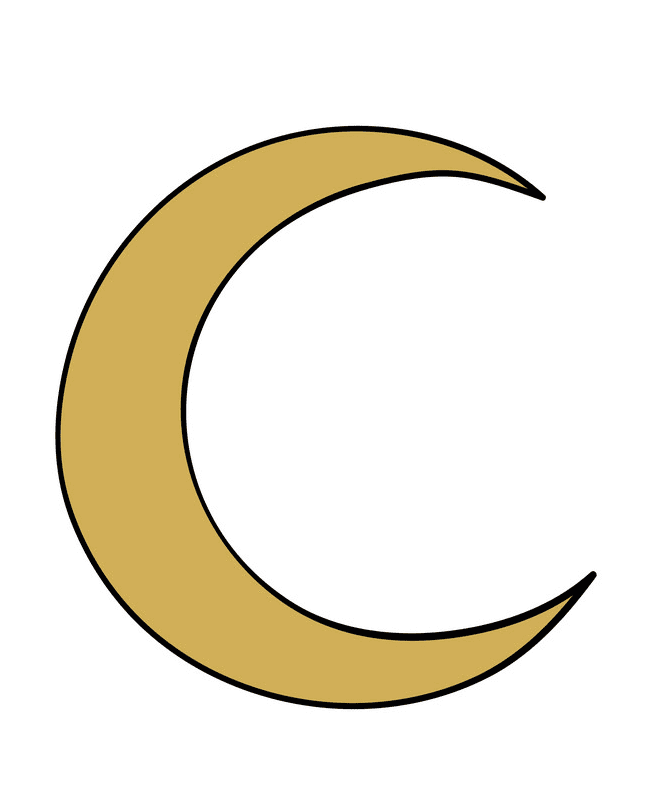Crescent Moon Clipart Free Download