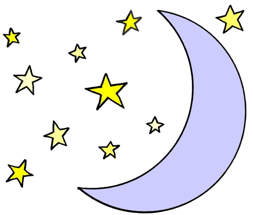 Crescent Moon Clipart Image
