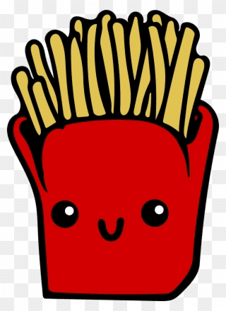 Cute French Fries Clipart