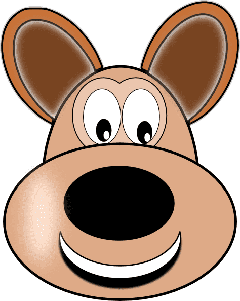 Dog Face Clipart Free
