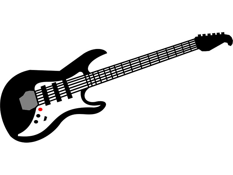 Download Electric Guitar Clipart Transparent Background