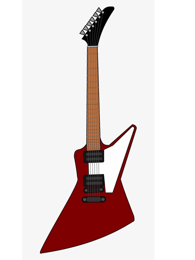 Electric Guitar Clipart Png Free