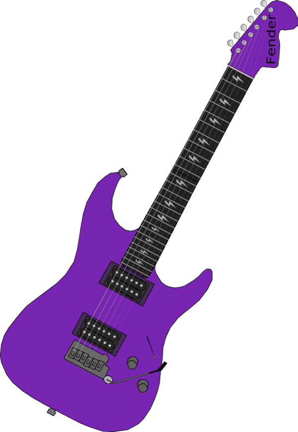 Electric Guitar Clipart Png Images