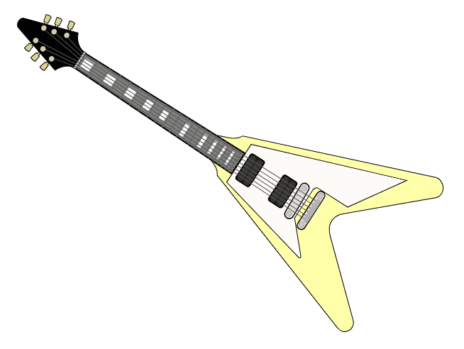 Electric Guitar Clipart Png Photo