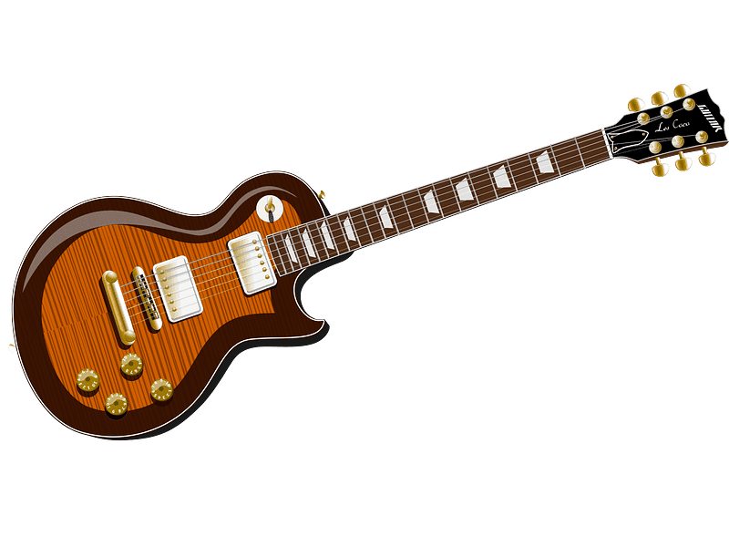 Electric Guitar Clipart Transparent Free