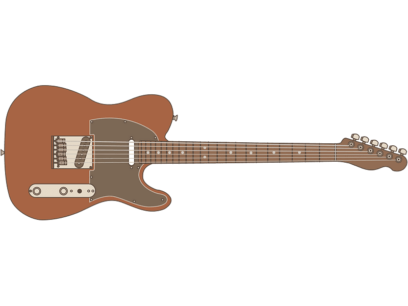 Electric Guitar Clipart Transparent Image