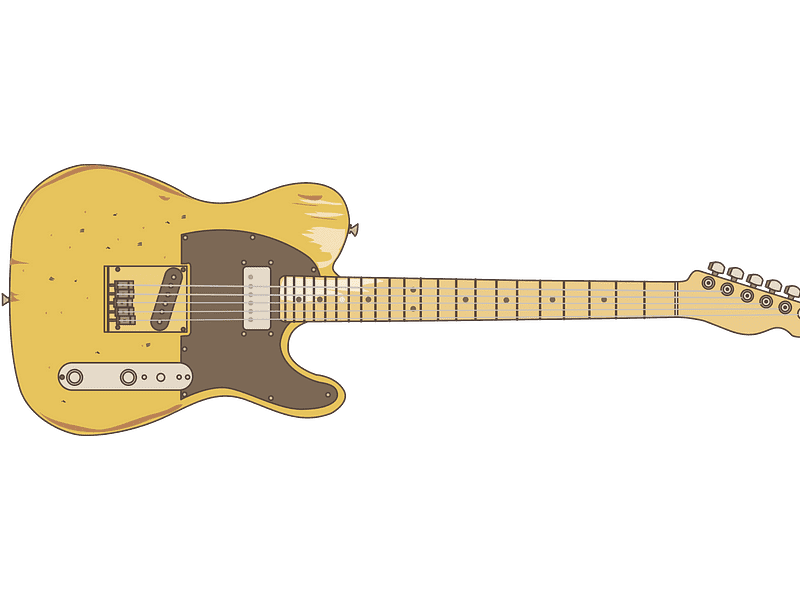 Electric Guitar Clipart Transparent Png