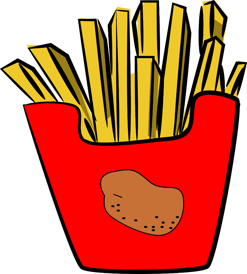 French Fries Clipart Png Image