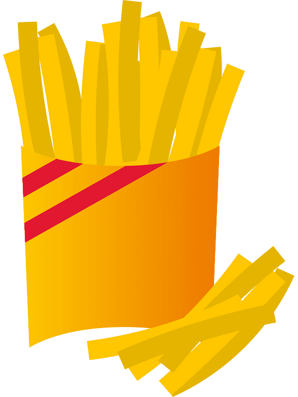 French Fries Clipart Transparent Download
