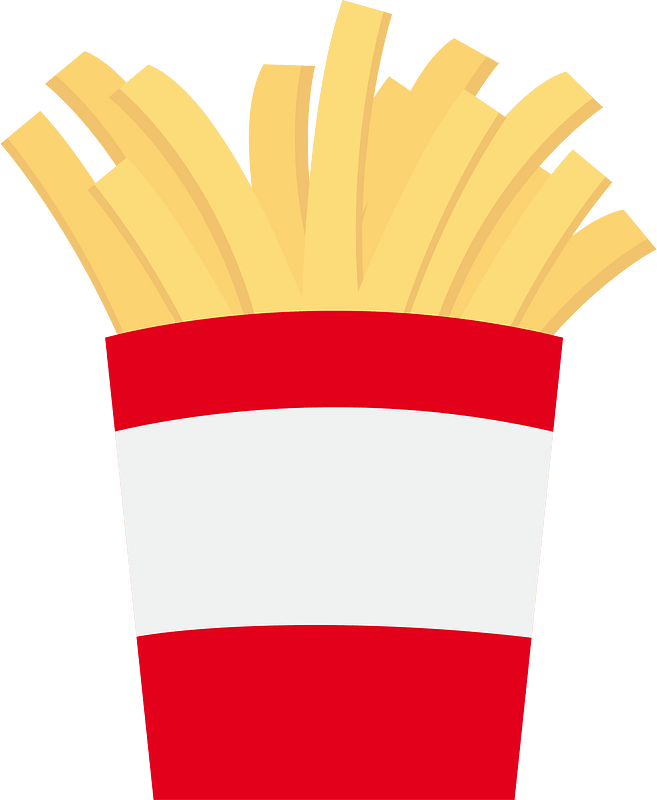 French Fries Clipart Transparent Picture