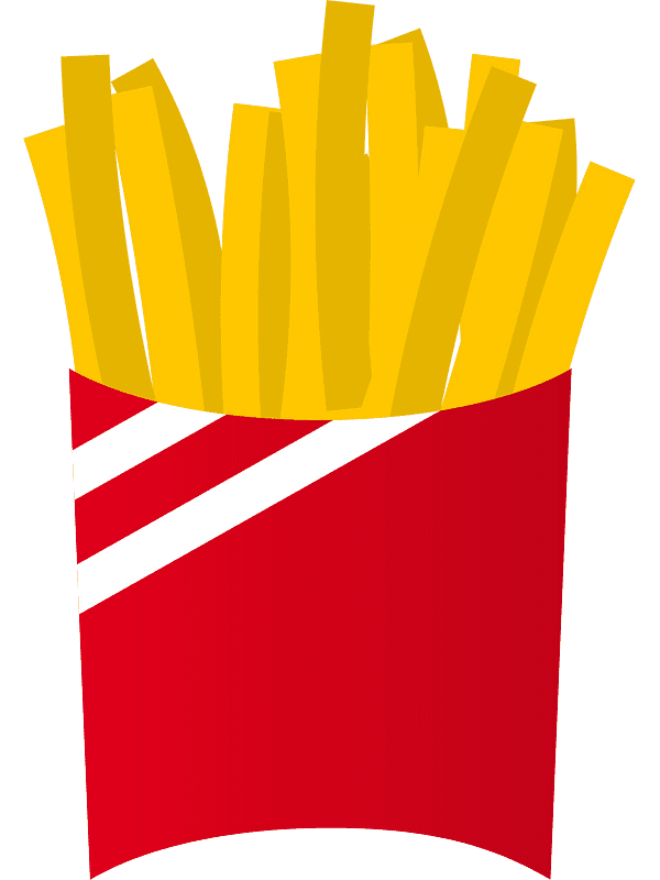 French Fries Clipart Transparent Pictures