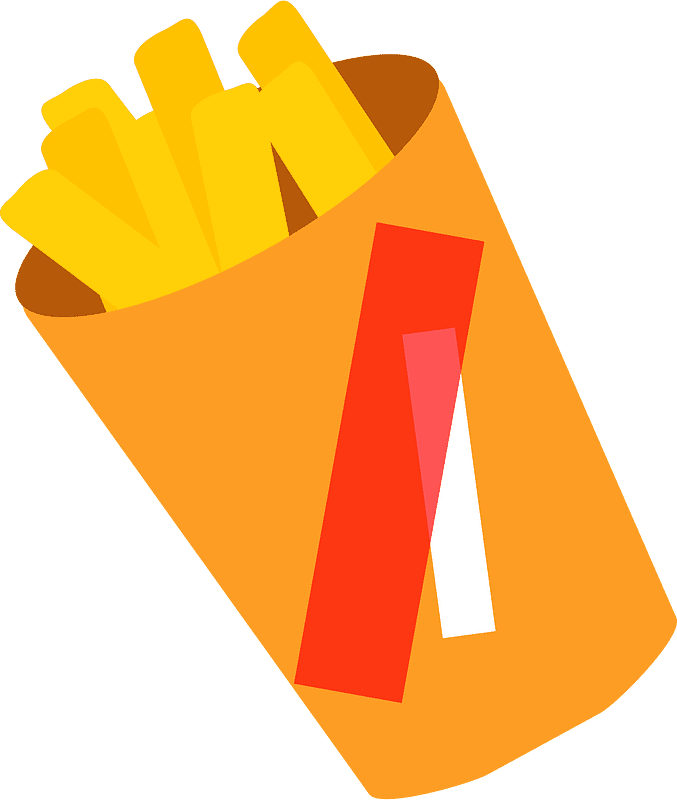 French Fries Clipart Transparent Png