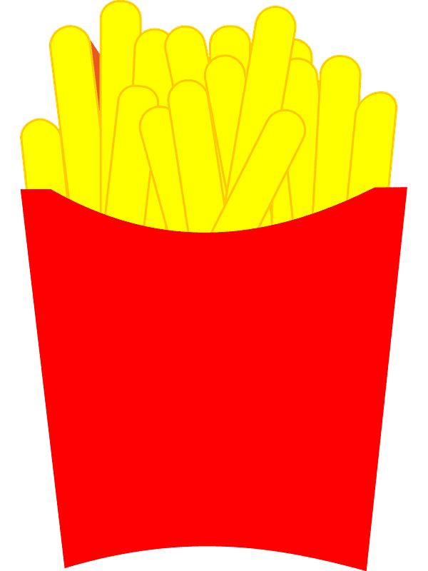 French Fries Transparent Images