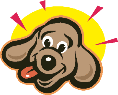 Funny Dog Face Clipart