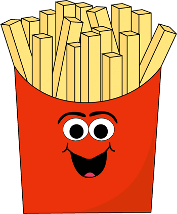 Funny French Fries Clipart