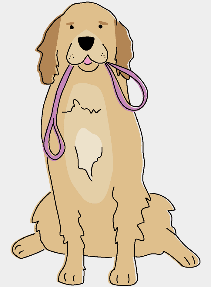 Golden Retriever Clipart Png For Free