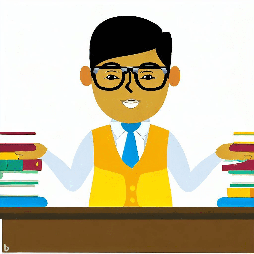 A Librarian Clipart