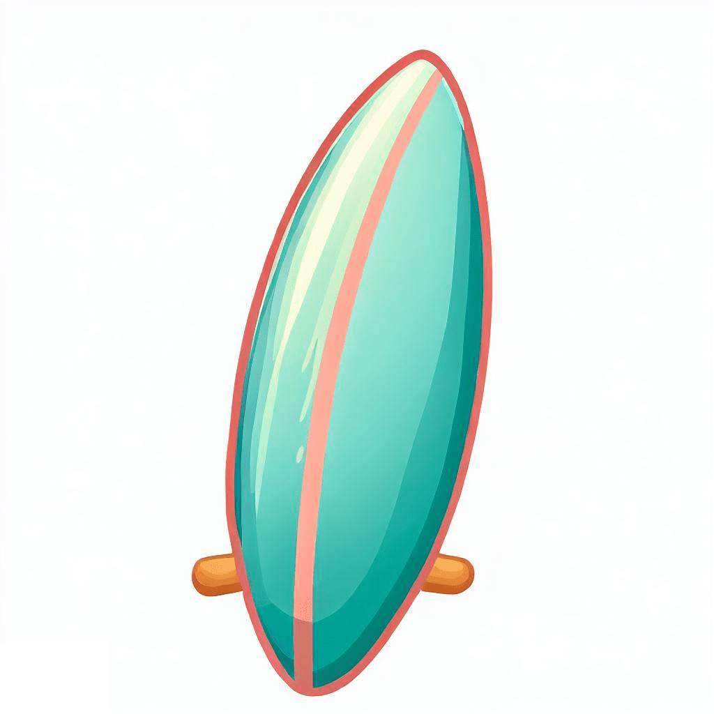 A Surfboard Clipart
