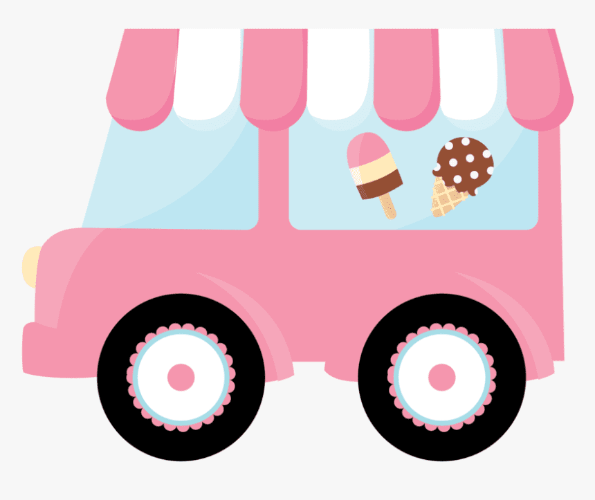 Cute Ice Cream Truck Clipart