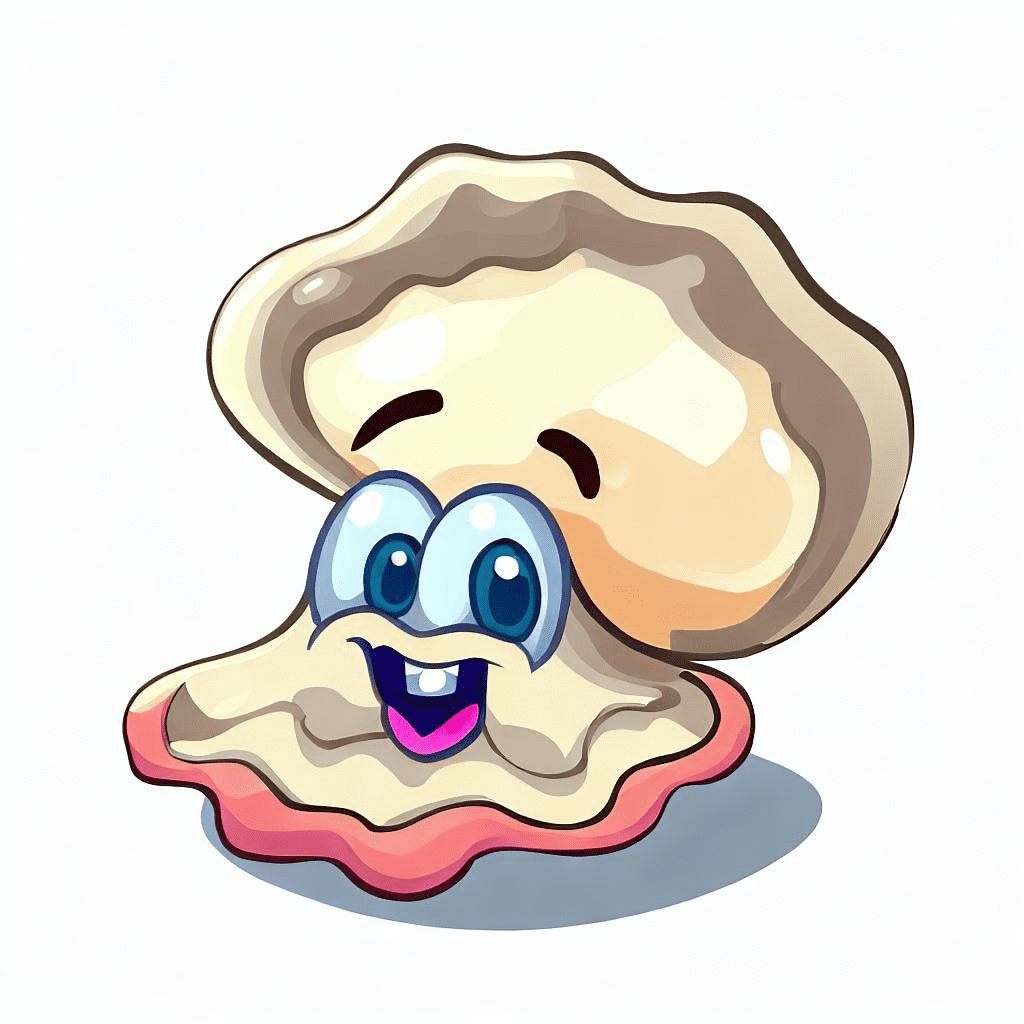 Cute Oyster Clipart Png