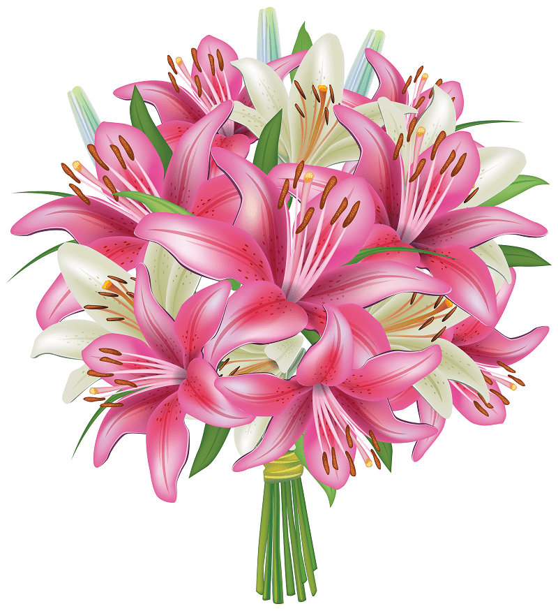Flower Bouquet Clipart Png Images