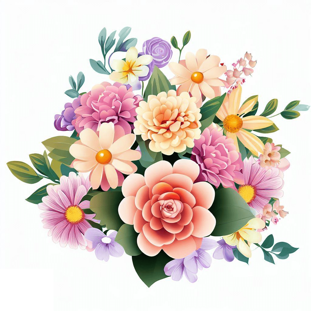 Flower Bouquet Free Clipart