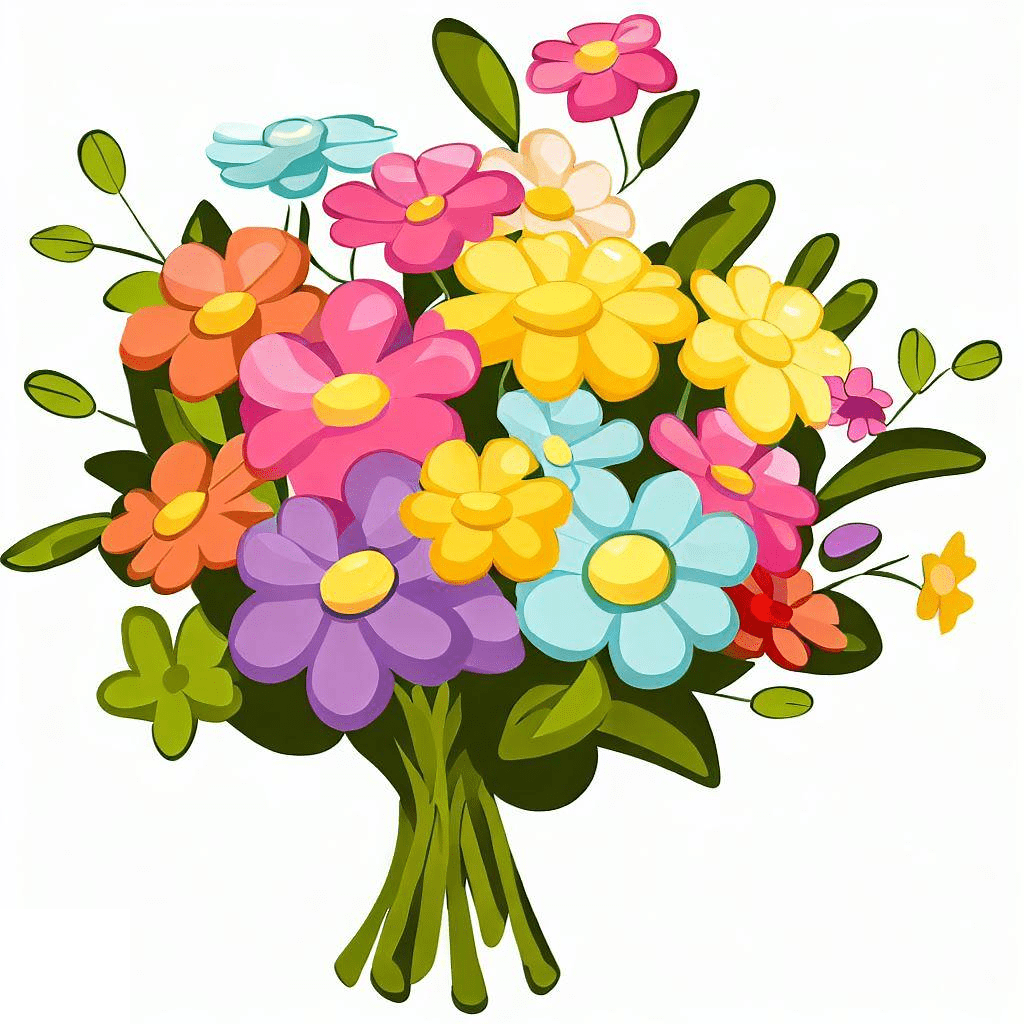 Flower Bouquet Png Clipart