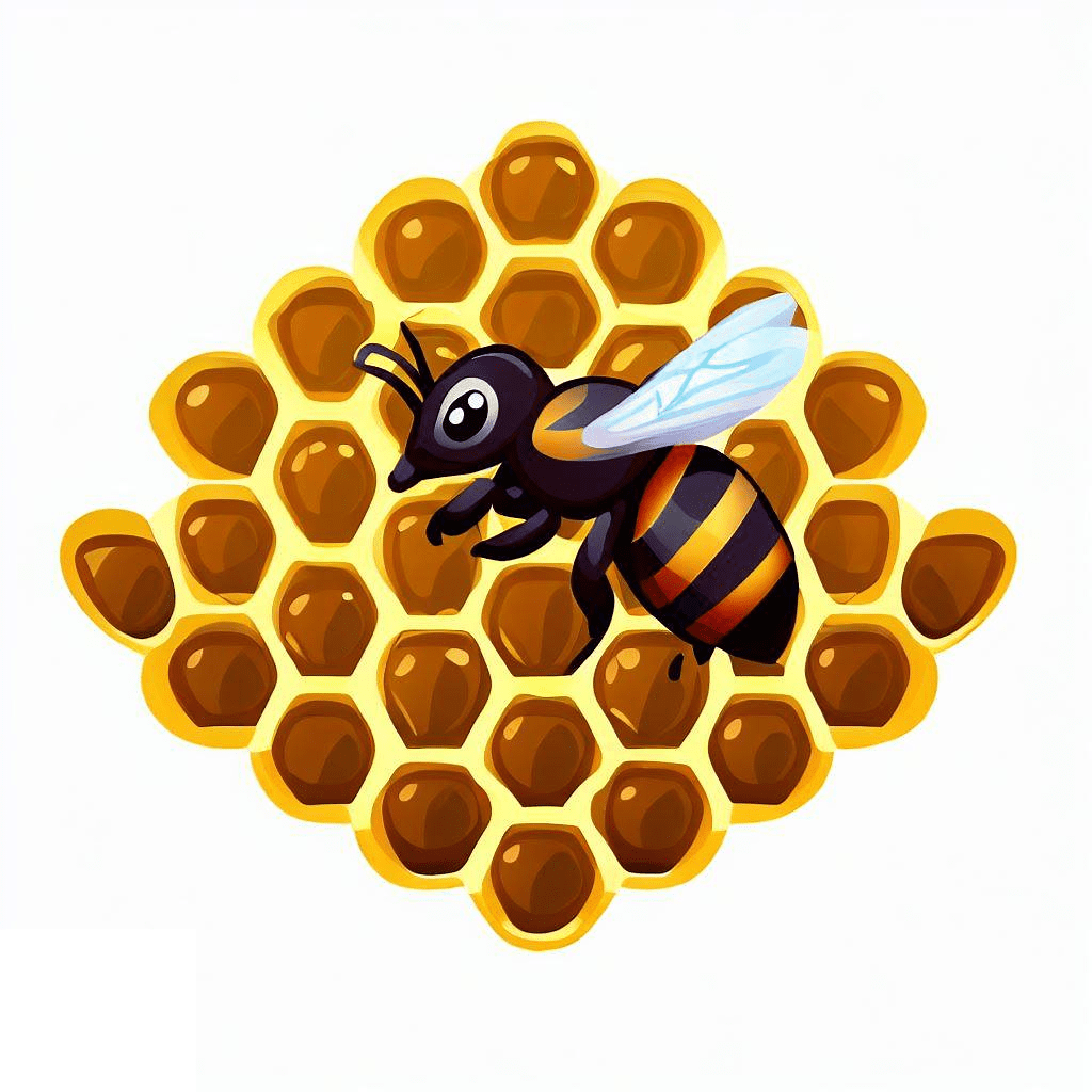 Free Clipart Honeycomb