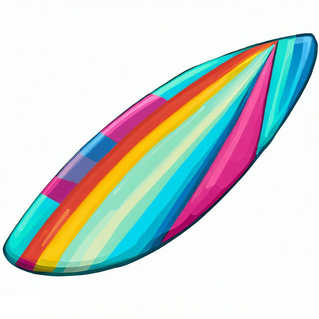 Free Surfboard Clipart