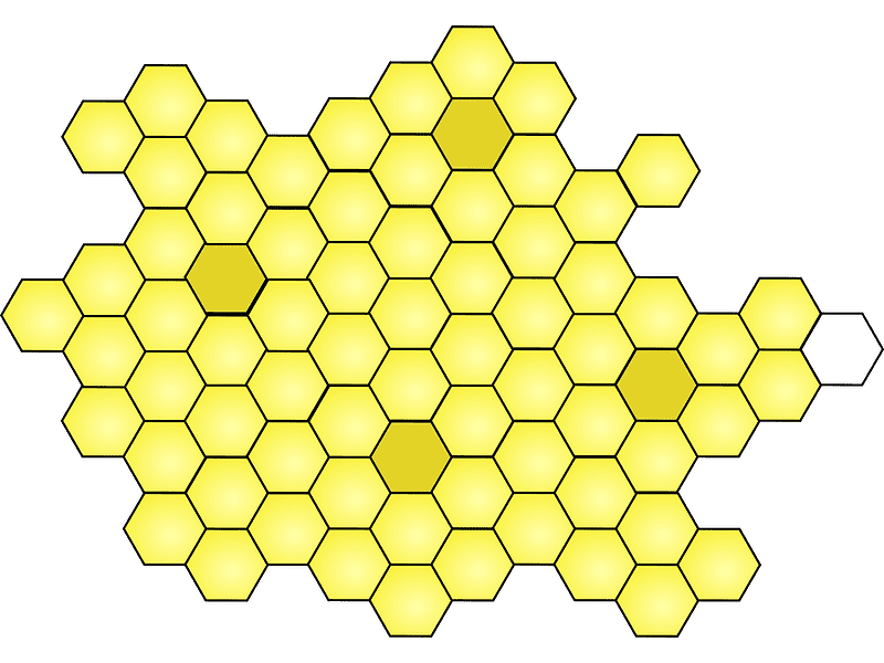Honeycomb Clipart Transparent Image