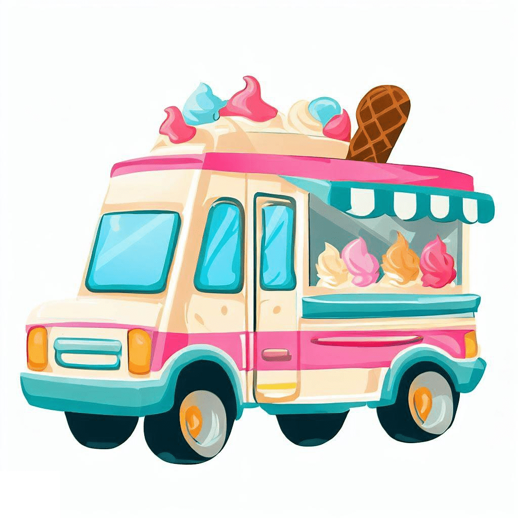 Ice Cream Truck Clipart Download