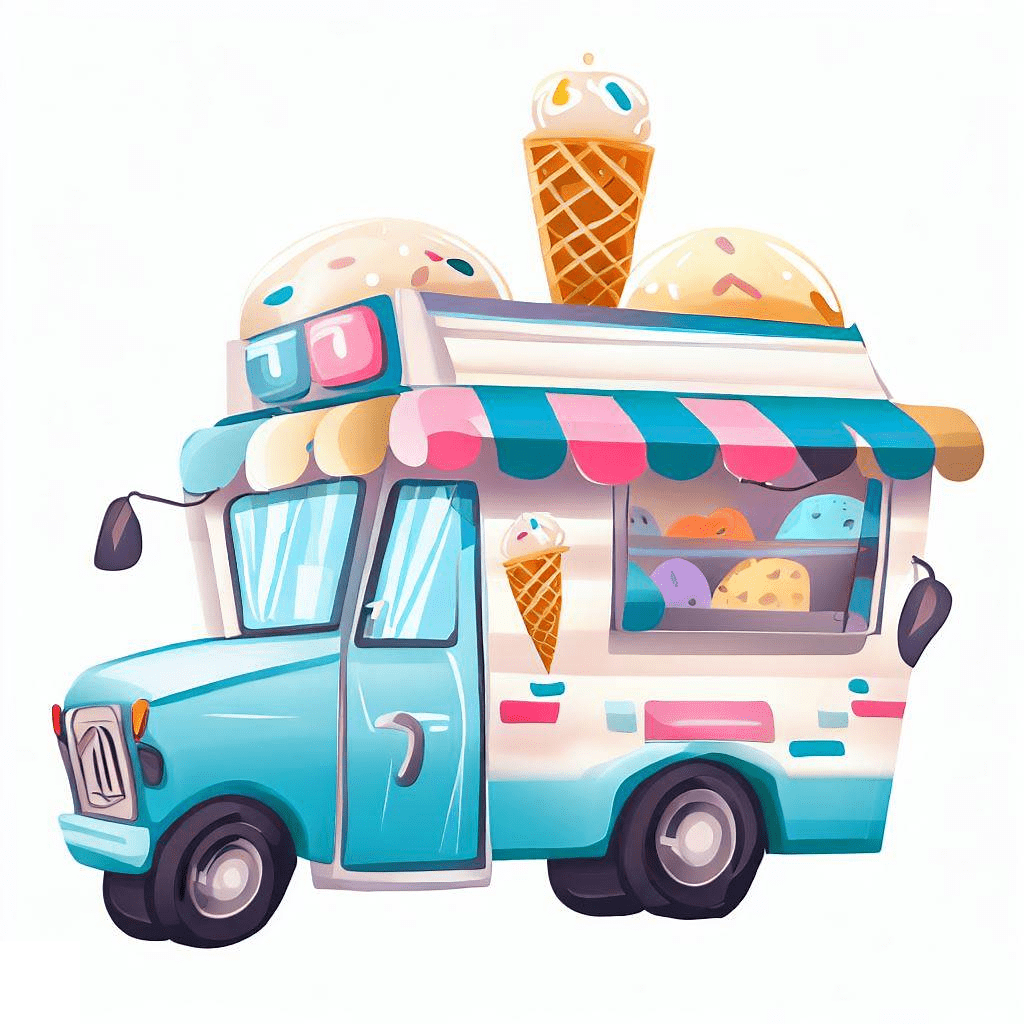 Ice Cream Truck Clipart Free Photos
