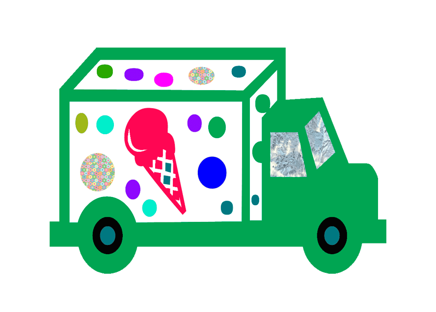 Ice Cream Truck Clipart Transparent