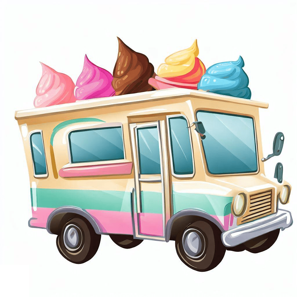 Ice Cream Truck Free Png Images
