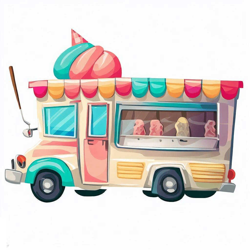 Ice Cream Truck Png Image