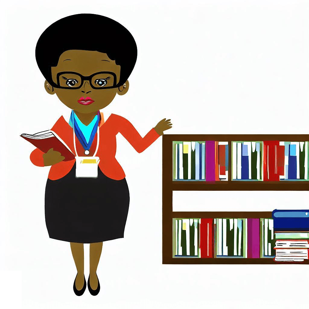 Librarian Clipart Free Image