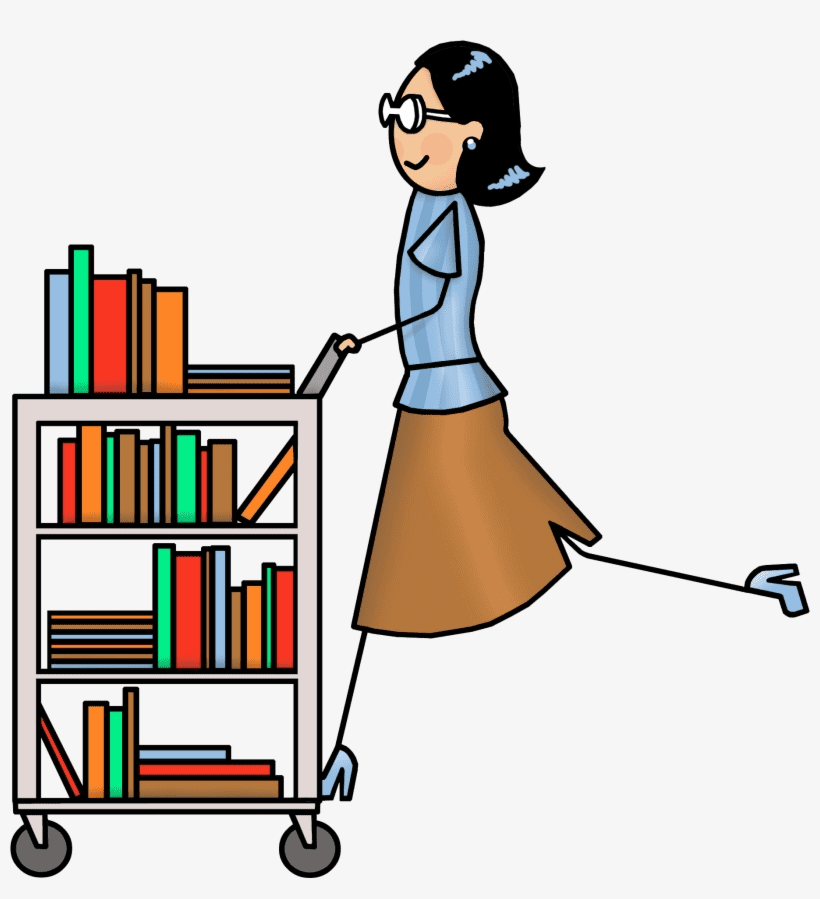 Library Librarian Clipart