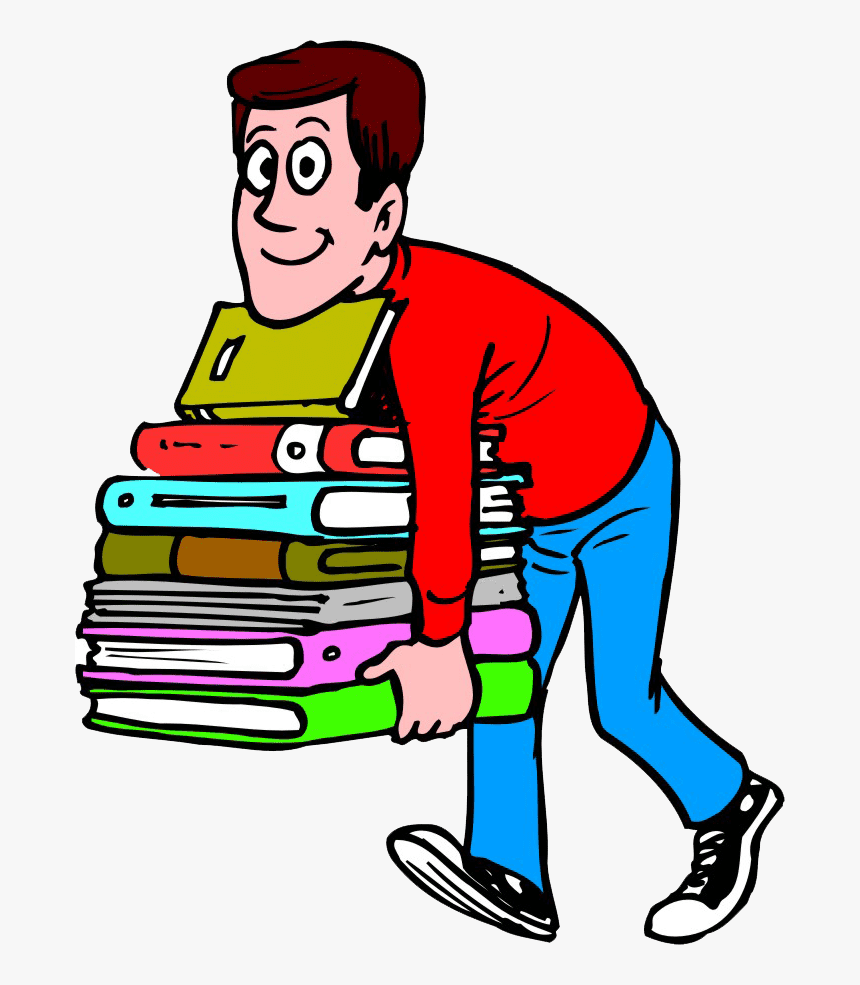 Male Librarian Clipart