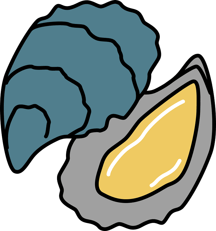 Oyster Transparent Clipart