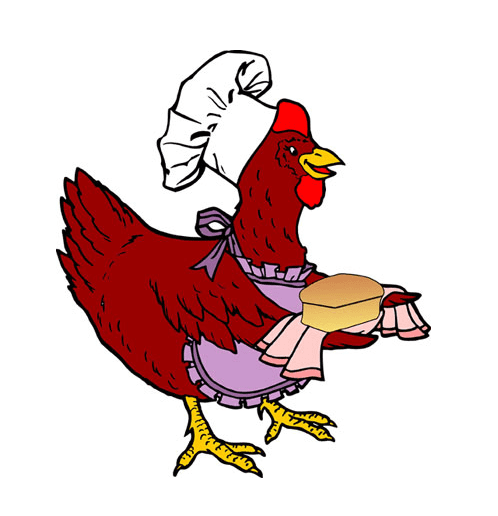 Red Hen Clipart