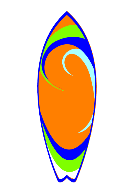 Surfboard Clipart For Free