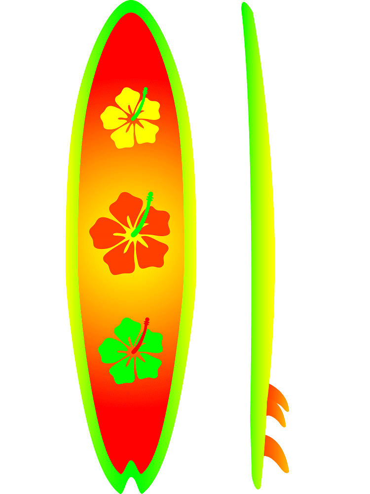Surfboard Clipart Png
