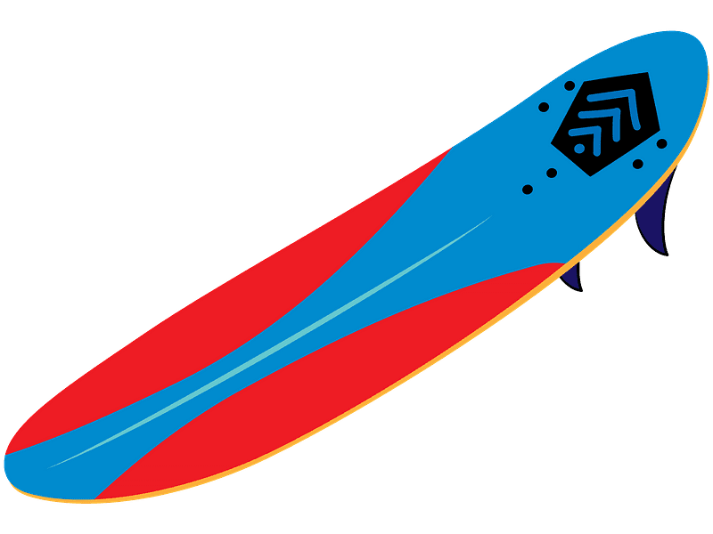 Surfboard Clipart Transparent Background