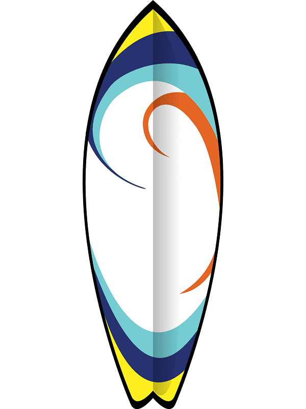 Surfboard Clipart Transparent