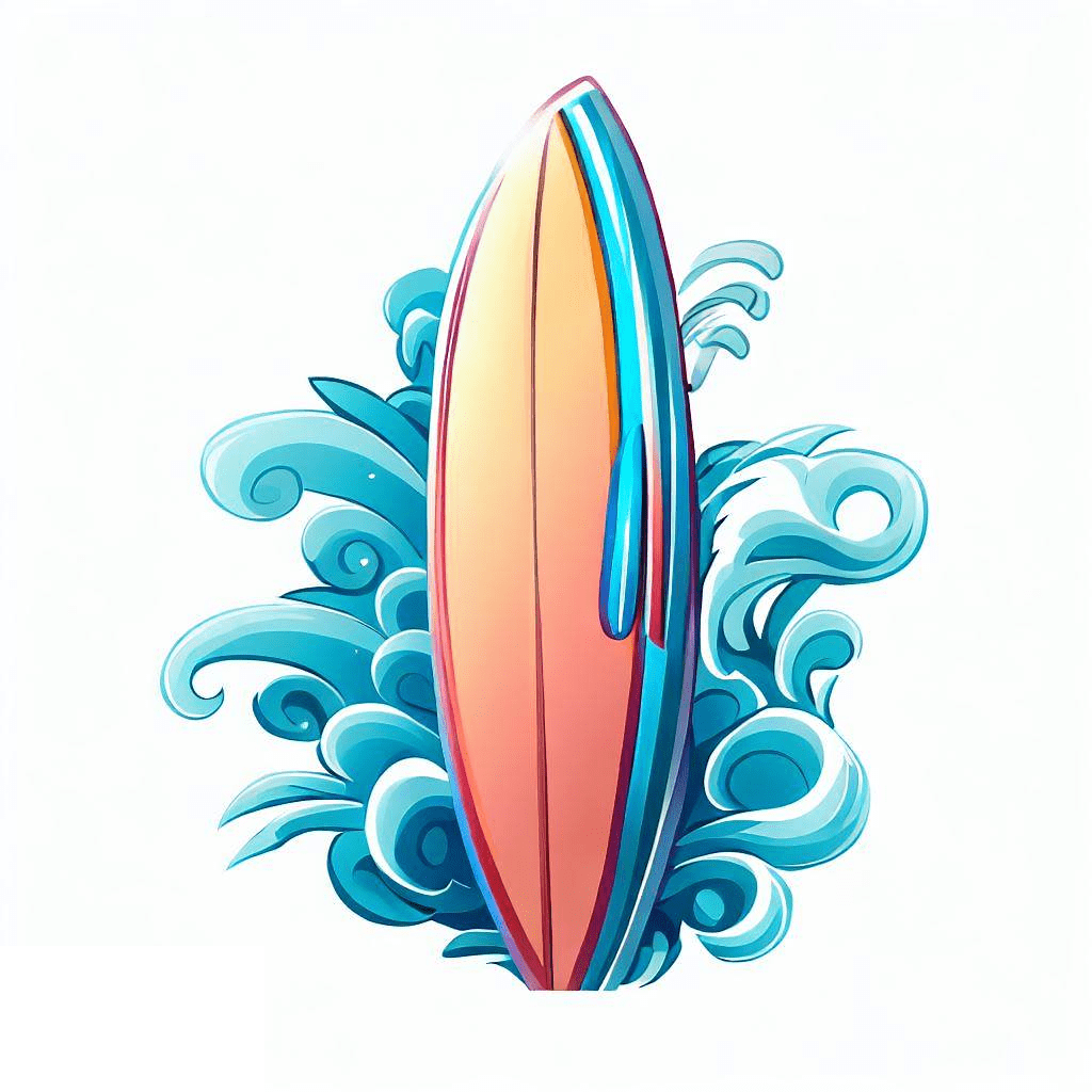 Surfboard Free Clipart