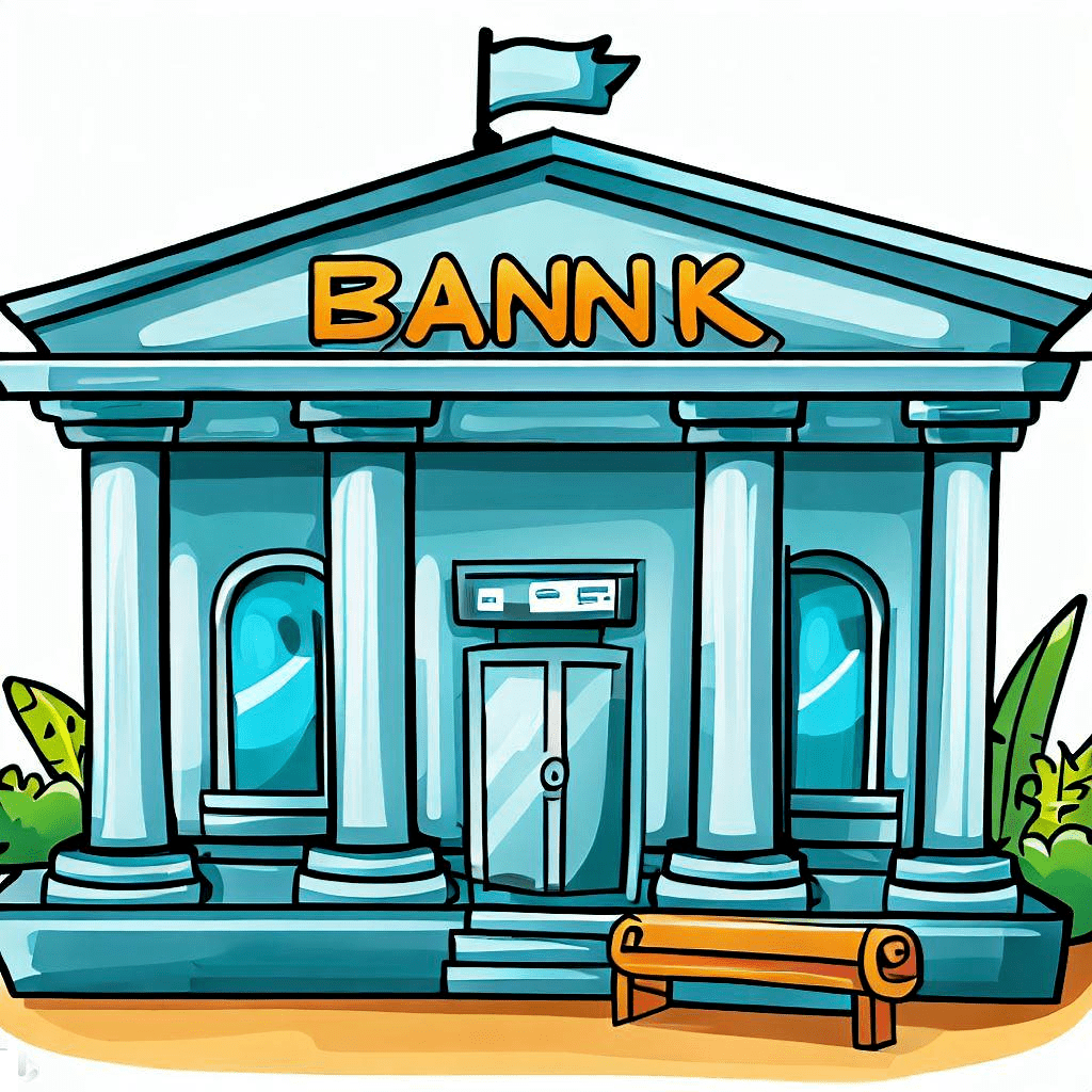 The Bank Clipart