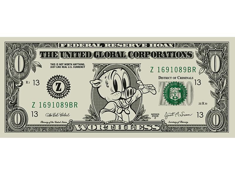 0 Dollar Bill Clipart